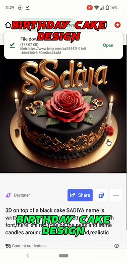 Birthday Cake Generator - Create Unique Cake Designs