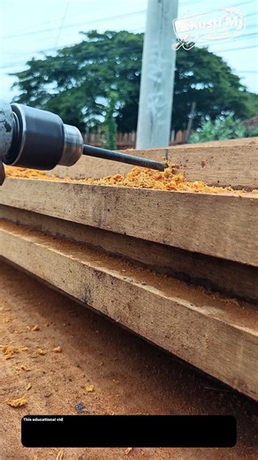 Precision Wood Drilling Technique for Strong Timber Joints | Carpentry Education.