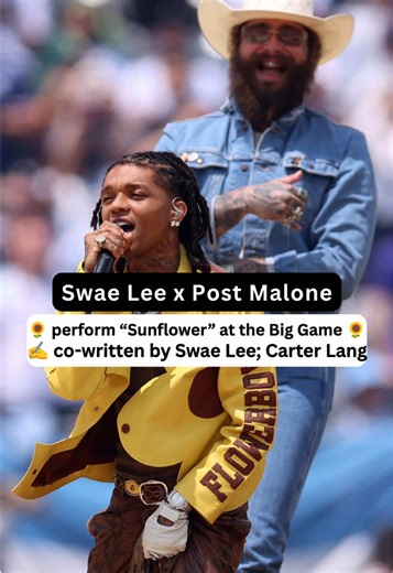 Post Malone & Swae Lee — Sunflower World Cup Performance