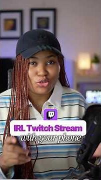 How to set up Twitch IRL stream #twitchstreaming #streamingtips #mobilestreaming