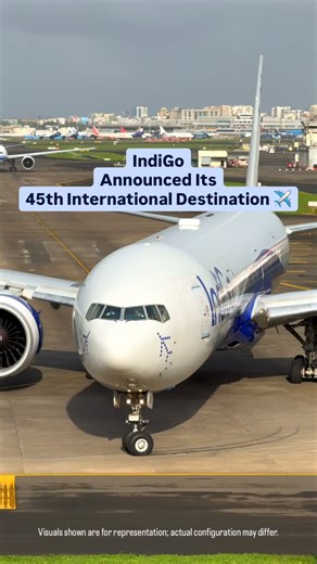 IndiGo has announced its 45th international destination — London Heathrow! Starting 26th October 2025, IndiGo will operate daily non-stop flights between Mumbai and London using the Boeing 787-9 Dreamliner, leased from Norse Atlantic Airways. The aircraft will feature dual-class cabins — Economy and IndiGo Stretch (Business Class) — with: 🍽️ Complimentary hot meals & beverages 🥂 Alcoholic drinks complimentary for IndiGo Stretch passengers 🎬 Seatback entertainment with 300 hours of content 🛫 