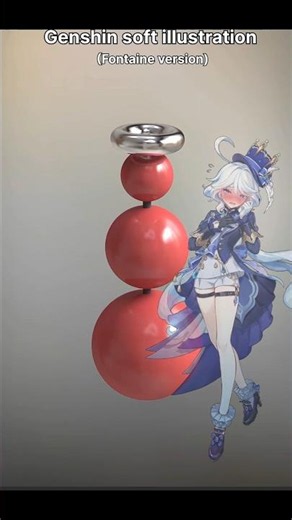 Fontaine soft imagination #genshin #genshinimpact #genshinmemes #furina#navia#arlecchino