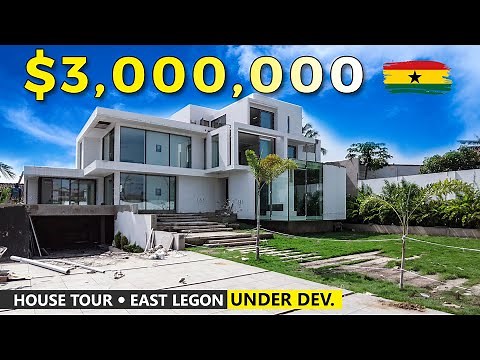 Inside a $3,000,000 Mansion in Ghana's Prime Area; East Legon | Ongoing Development