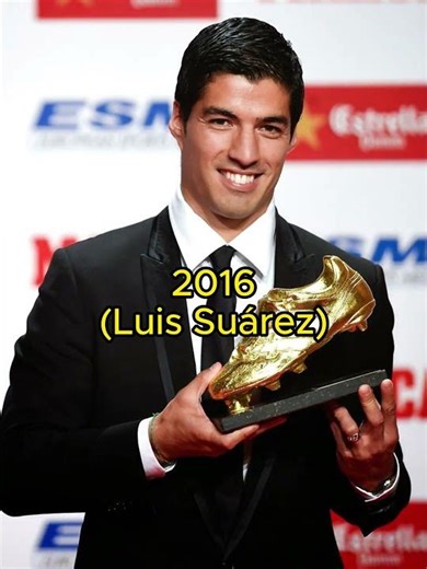 European Golden Boot Winners 2008–2024 ⚽ #shorts #football #viralvideo