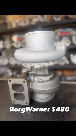 🏁Mike Turbo🏁 on Instagram: "Borgwarner S480 Turbo for Detroit engine #turbo #detroit #truck #reel"