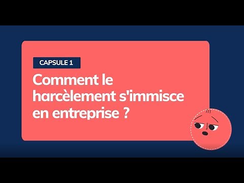 Comment le harcèlement s'immisce en entreprise ?