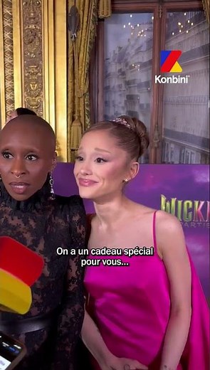 On a offert un collier BFF Claire's à Ariana Grande et Cynthia Erivo ✨