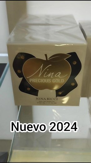Nuevo lanzamiento 2024 Nina Ricci Precious Gold / review #ninaricci