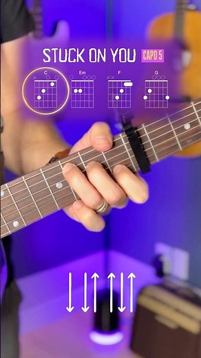 stuck on you (lionel richie) guitar tutorial