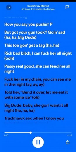 Dumb Crasy Lyrics by Big Boogie