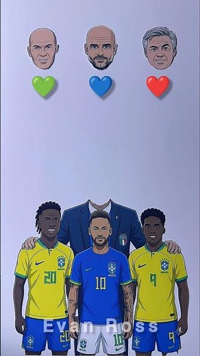 BRAZIL SONG TREND 🇧🇷 GUESS THE RIGHT COACH BEFORE REVEAL 🤯 | Neymar x Viní Jr.