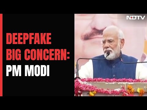 PM Modi On Deepfake: "Misusing AI For Creating Deepfake Videos A Big Concern"