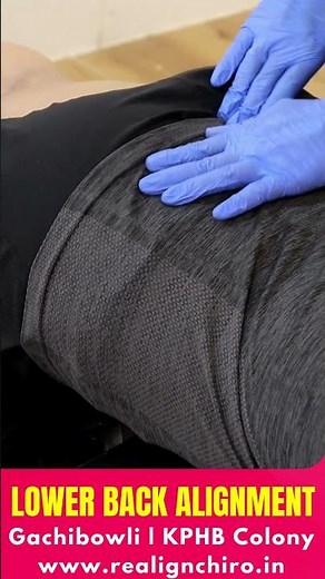 Lower Back Pain? Watch This Chiropractic Adjustment! 🔥