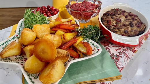 Phil Vickery's freeze-ahead Christmas dinner