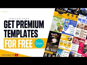 African Geek Update | More Free Canva Templates to use