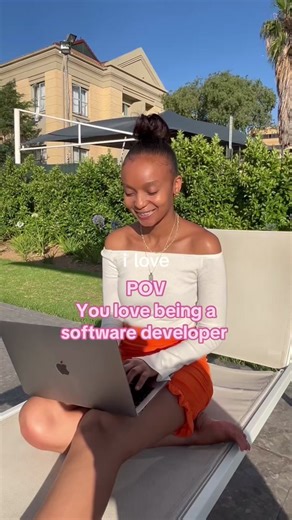 I love being a software developer 🥹💗 As crazy as it sounds being in tech really changed my life and thats why i wont stop sharing my story with you guys. #ilove #softwaredeveloper #job #career #workfromhome #workfromhomejobs #CapCut