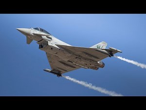 Royal Saudi Air Force - Eurofighter Typhoon Display | Powerful Airshow Performance [4K]