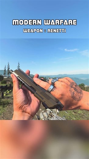 Delta Force 93R VS MW2019 Renetti Comparison #callofduty #shorts #deltaforce #gaming #comparison
