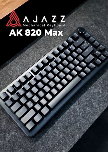 Affordable Mechanical Keyboard AJAZZ AK820 MAX Review