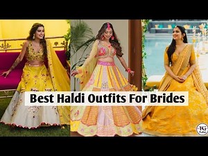 Haldi Outfits For Bride | Haldi Dress For Bride | Haldi Outfit Ideas For Bride