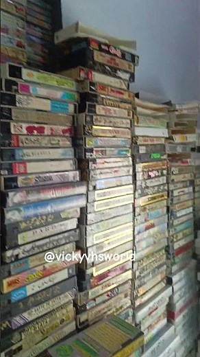 My VHS collection#90s #collection #retro #vintage #vickyvhsworld