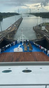 Carnival Spirit passes the Panama Canal 🇵🇦 | Carnival Cruise FUN
