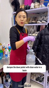 How to Wash a Down Jacket at Home? 🧥✨ Mei shares an easy and effective trick to clean your down jacket without damaging it! Try it now! #DownJacketCleaning #LifeHacks #HowToWashDownJackets #EasyStainRemoval #CleaningTips #cleanwithmei | Mei Johnson