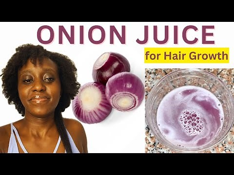 ONION JUICE for Faster Hair Growth