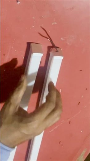 Convert 1 Tubelight into 2 – Simple & Useful DIY Project || #Tubelight #DIYElectrical #shorts