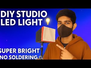 DIY Studio LED Light 💡 | Aussie-Made Super Bright YouTube Setup (No Soldering)
