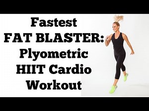 Fastest Fat Blaster: Plyometric HIIT Cardio Workout | 13 Minute Full Length Workout Video
