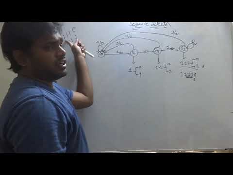 sequence detector 1110 || sequence detector 1111 overlapping mealy FSM