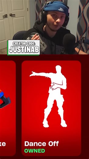 Dance Off emote in the Fortnite Item Shop! Find it here: http://fortnite.com/item-shop?creator-code=JustinAB #fortnite #fortniteskins #fortniteitemshop #EpicPartner #guardiansofthegalaxy