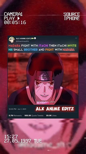 Sasuke & Itachi 🔥 Vs Madara Uchiha Fight ☠️ #vecna