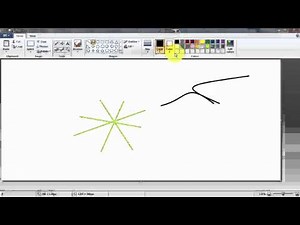สอนโปรแกรม Paint 5 เครื่องมือสัญลักษณ์