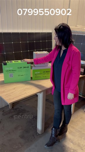Ai nevoie de baterii cu gel sau cu litiu pentru sistemul tau fotovoltaic? Alege baterii cu litiu sau gel marca SOLID VOLT, testate de noi si fabricate sa dureze mult in timp! #baterie #energie #solar #pentrutine #romani