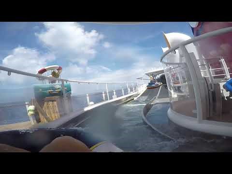 Disney Wish - AquaMouse Full Ride Experience