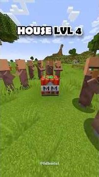 Minecraft Custom Villager's Houses TNT! Which One is the Best? #minecraftshorts #tnt #experiements