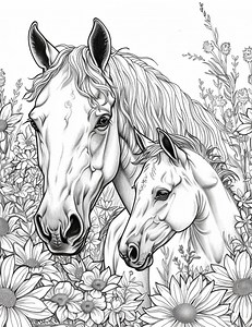 Horse Coloring Pages Adult and Kids Horse Coloring Pages Printable Horse Coloring Pages Pdf Horse Coloring Pages Horses Coloring Sheets - Etsy Australia