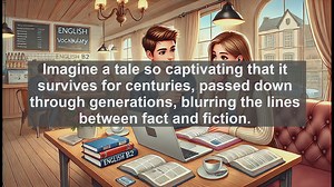 1500 Must Know CEFR B2 Vocabulary - Understanding the Word Legend: From Ancient Tales to Modern Icon