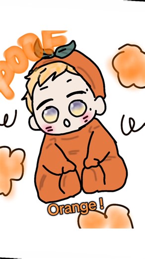 When I saw this trend, I immediately thought of them. ! 😆 very very short video today 🥲 #loveisanillusion #trendingvideo #japan #fyyyyyyyyyyyyyyyy #orange