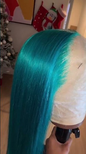 🥶❄️New Blue Color Wig Tutorial!💙 How To Dye 613 Blonde Lace Wig 💎💎
