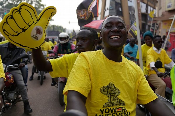 Ugandan President Yoweri Museveni secures 7th term as opposition rejects results