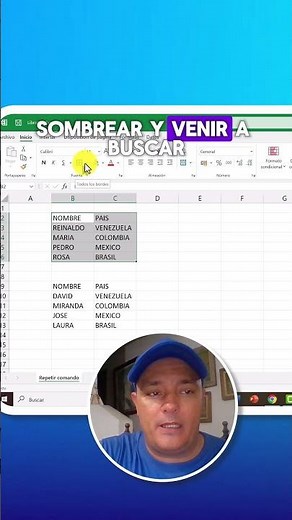 REPETIR el ÚLTIMO COMANDO en #EXCEL