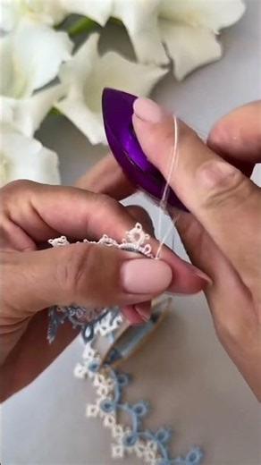 #tattingdesign #weaving #tatting #frivolite