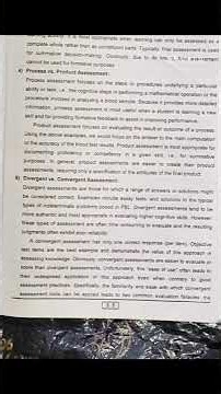 Meaning definition significant types and approaches to Assessment #shorts