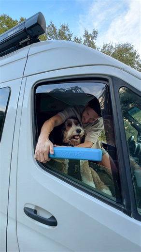 Anything for my best friend 🥹 That’s exactly why we created the Whiffie Cushion™ — a patent-pending chin rest designed to fit most car windows — for smoother, safer, & comfier window seats 💨🐶 We sold out of our last batch super fast… and today we’re finally BACK IN STOCK 🎉 If you still haven’t grabbed one for your fluffy copilot, or you’re trying to score bonus points with a dog parent friend or family member this holiday season, comment LINK and we’ll DM you the details, or head over to Saf