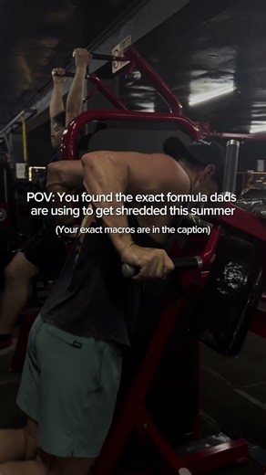 POV: You Just Found the Exact Macro Formula to Get Shredded