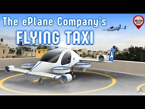 eplane company's electric Flying Taxi in Dubai | future flying Taxi | expo2020 India Pavilion