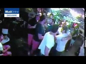 EXCLUSIVE VIDEO Gavin Henson knocked out by Bath RFC team mate